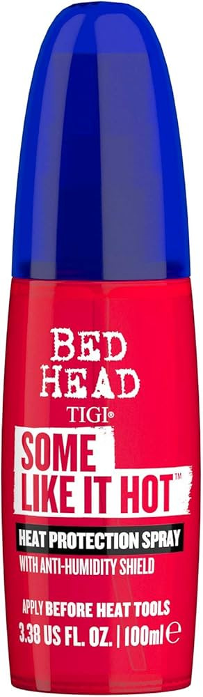 TIGI Bed Head Some Like It Hot Heat Styling and Protection Spray with Anti-Humidity Shield, Tames... | Amazon (US)