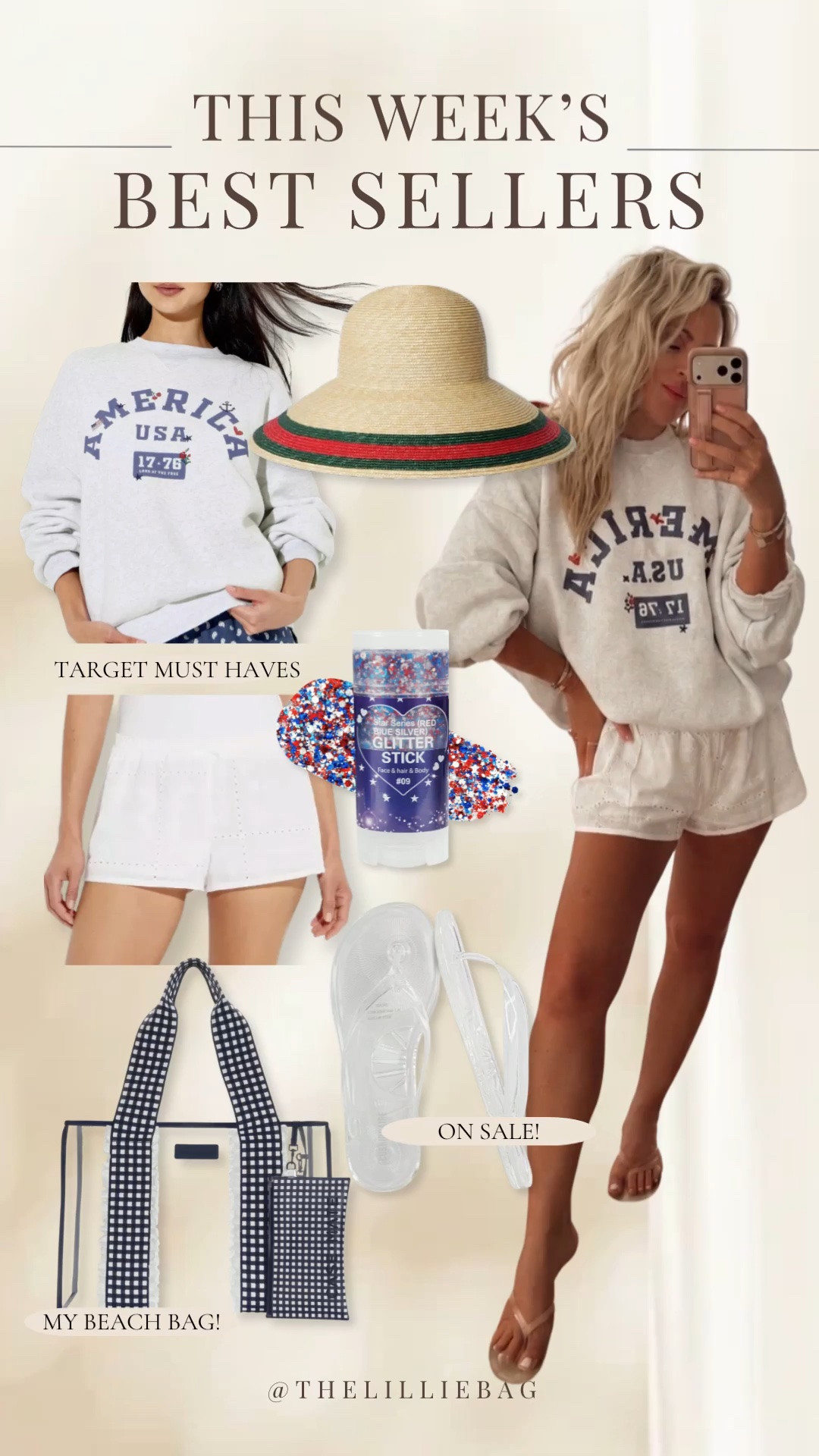 My kinda look! This target outfit made me smile! I sized up in both! ♥️✨


Target style. White shorts. Fourth of July. Flag. Jelly sandals.

#LTKgrwm #LTKootd #LTKSeasonal