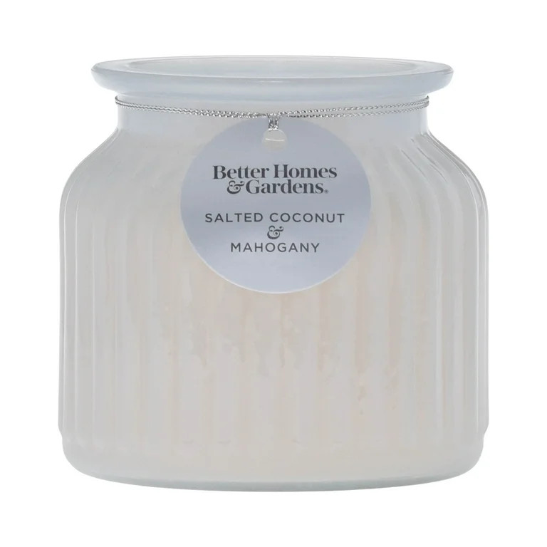 Better Homes & Gardens 16.5oz Salted Coconut & Mahogany Scented 2 Wick Pagoda Jar Candle | Walmart (US)