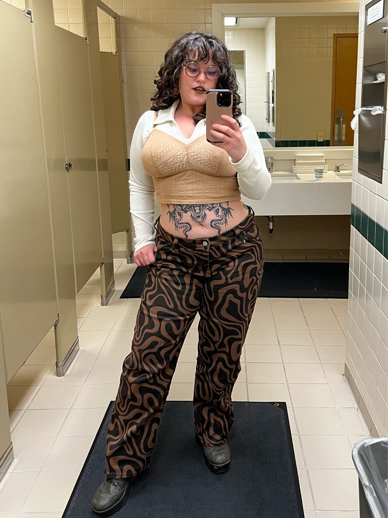 layering bralettes is my favourite way to ditch underwire! i literally live in aerie tops 🙈 the bralette is an XL and the pants are size 32 (: 

#LTKcurves