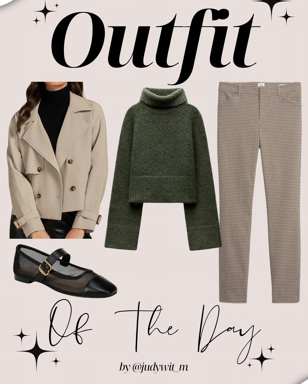 Happy Tuesday! This outfit would’ve been great yesterday on 03/17 as well. Spring is around the corner but the temps are still chilly! Pairing a sweater turtleneck with my favorite outerwear piece, this crop trench from Amazon  

#LTKMidsize #LTKWorkwear