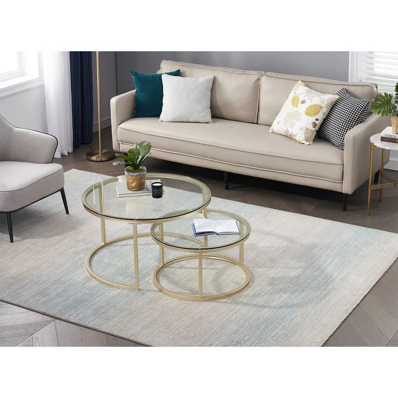 Emmaline Frame 2 Nesting Coffee Tables | Wayfair North America