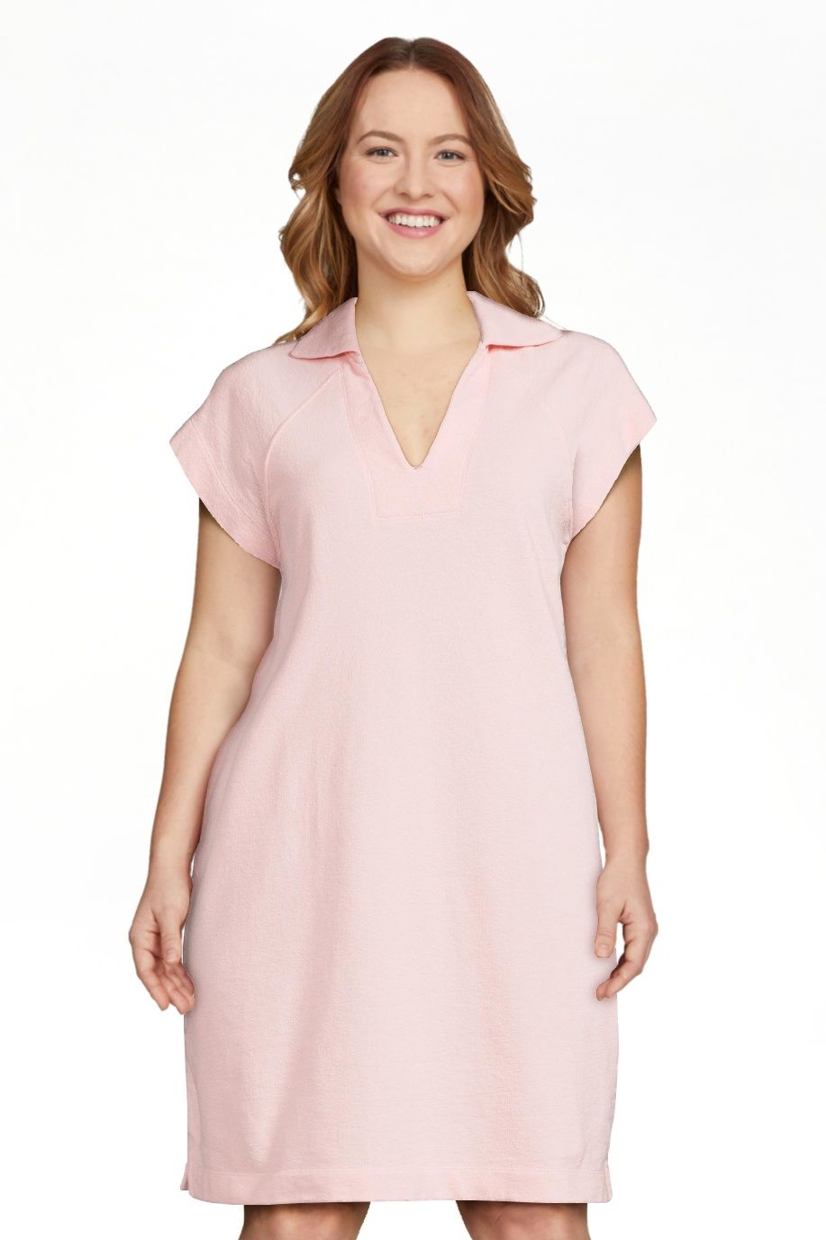 Free Assembly Women's Polo Dress with Short Raglan Sleeves - Walmart.com | Walmart (US)
