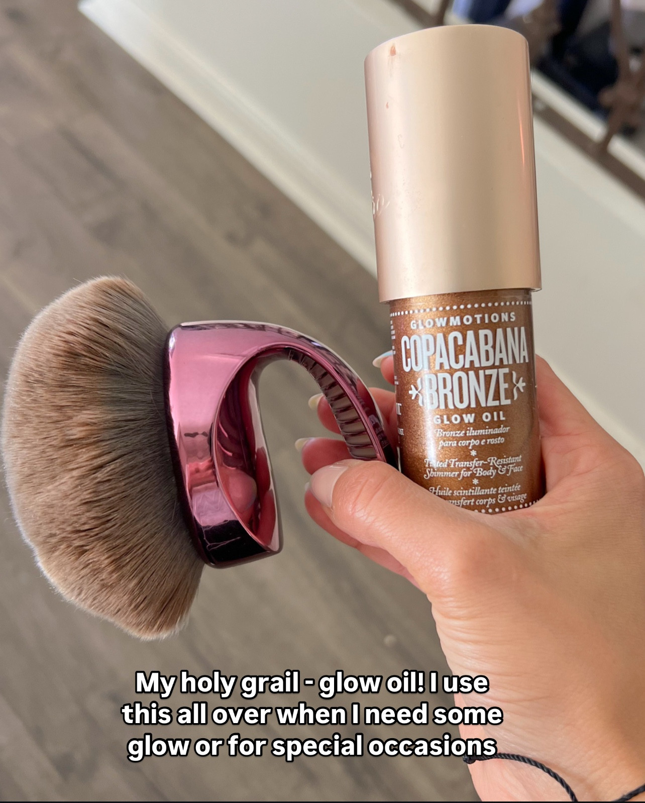 My favorite body glow oil! Smells so good and leaves your skin glowy and bronze. 

#LTKStyleTip #LTKFindsUnder50 #LTKBeauty