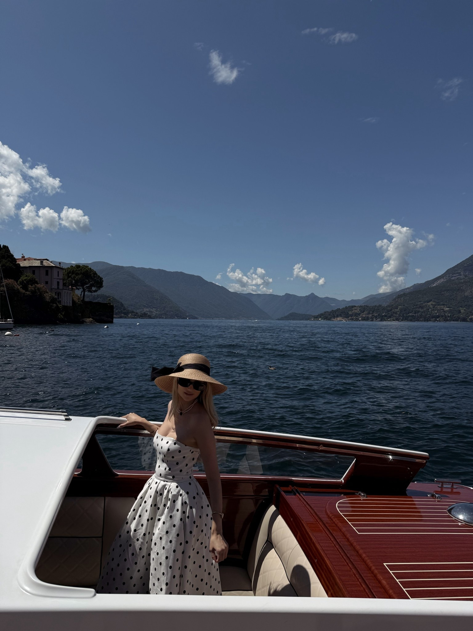 Polkadot dress 🤍 
Boat day lake como 

Babyboo dress . Sommerkleid Lago di Como summer dress 
#summerdresses #sommerkleid #polkadress


#LTKdeutschland #LTKkleider #LTKsummer