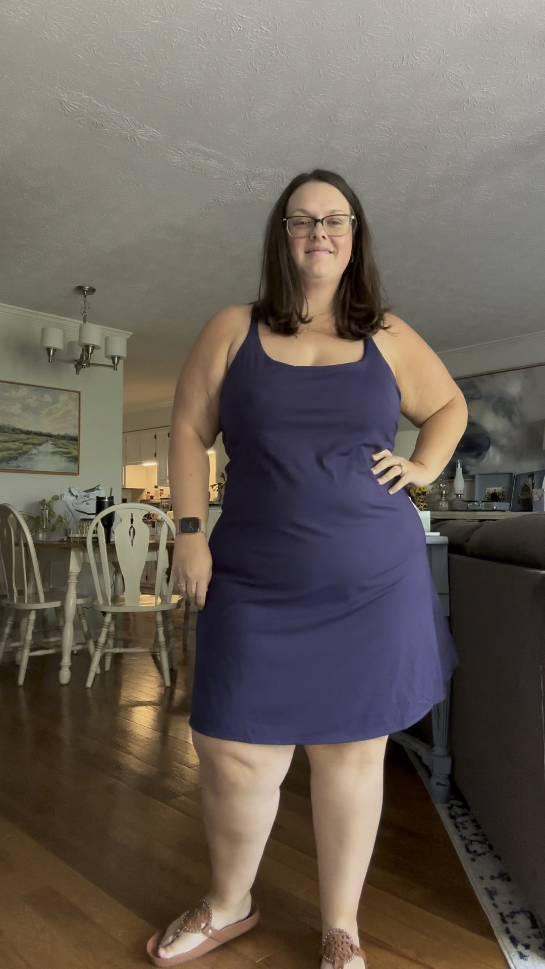 You’ll catch me in this dress all summer. ☀️
The shorts do a decent job of staying put which makes going for a walk or light activity easy. 
I love the a-line fit, not too tight or revealing!
With the built in cups I feel fine for around the house, going out or playing sports I’d definitely take out the cups and use a sports bra! 
Do you have a sports dress you love?!

#LTKSeasonal #LTKplussize #LTKActive
