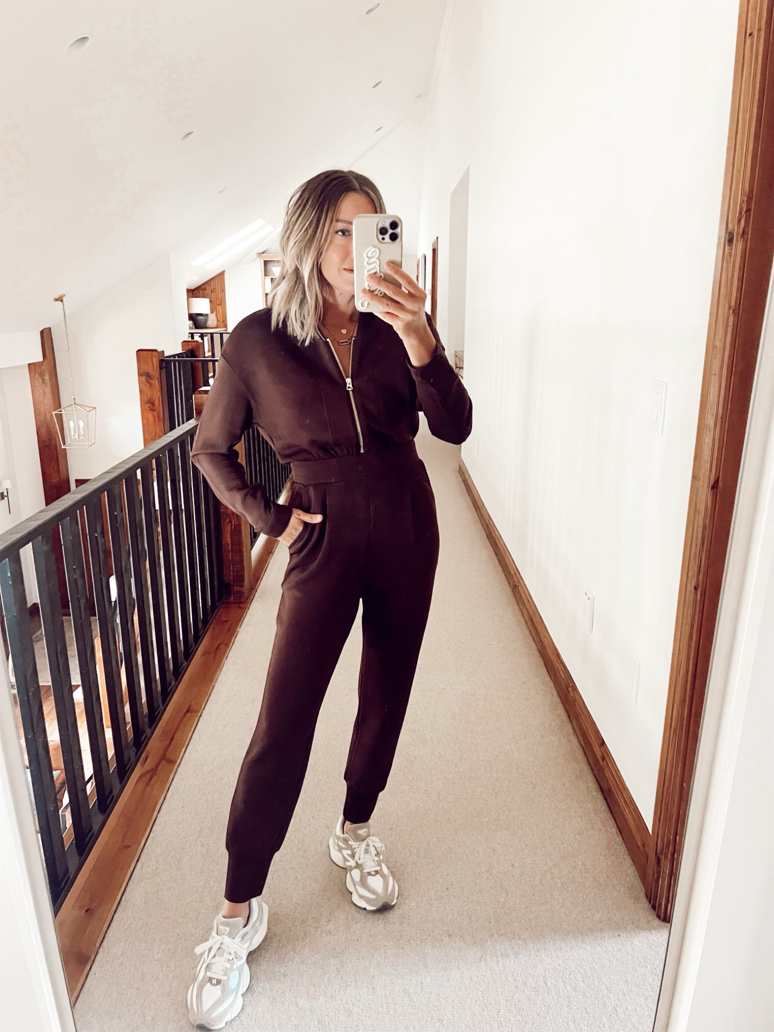 VARLEY jumpsuit in coffee bean and I’m wearing a size small

#LTKstyletip
