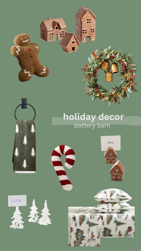 Pottery Barn holiday decor picks!

#LTKSeasonal #LTKHoliday #LTKhome