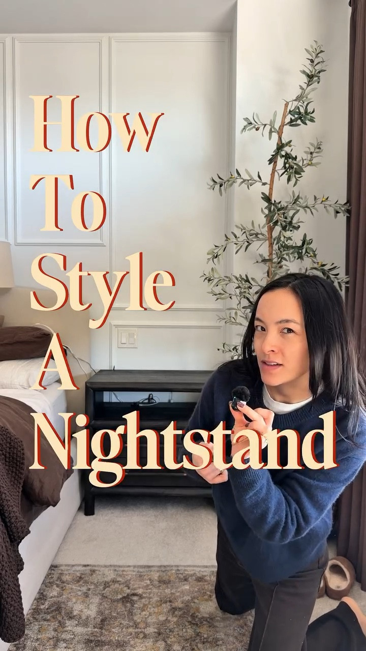 POV: You finally stopped overthinking your nightstand. ☁️✨

I’m a firm believer that your bedside shouldn’t be fully curated. First and foremost it needs to function for your real life, but it should also be the first thing that helps you wind down at night. 

In addition to the tips in my video, don’t forget to also:
• Vary the heights: Think a tall lamp vs. a low ceramic tray.
• Mix textures: A linen book cover next to a sleek marble base.
• Keep it calm: Don’t stray too far from your core colors.

What do you think?! Are you a nightstand styling pro now?!