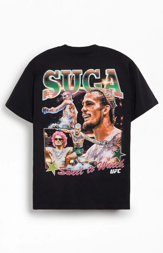 Men's Sean O'Malley Sweet To Watch UFC T-Shirt in Black - Size Large | PacSun