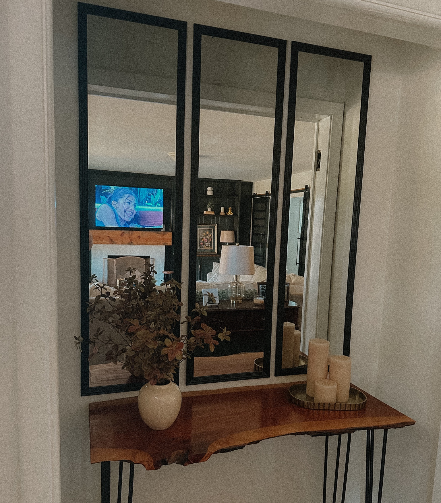 Obsessed with how this former entryway closet turned out! 

#LTKHome #LTKFindsUnder100 #LTKSeasonal