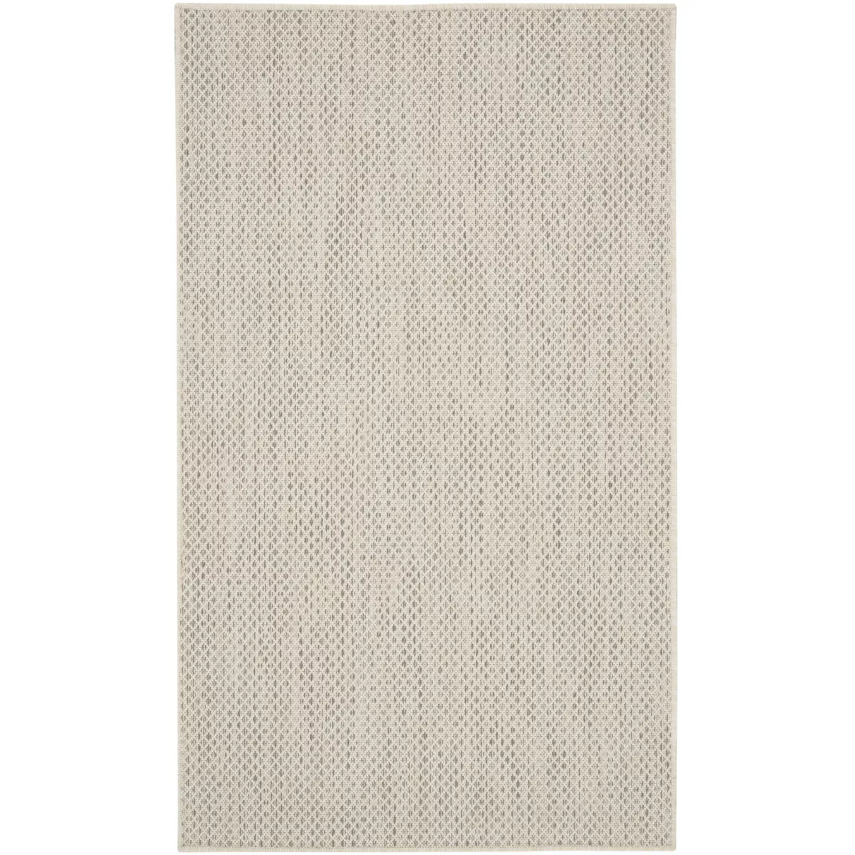 Nourison Courtyard COU01 Indoor/outdoor Area Rug - Ivory Silver 3' x 5' | Target