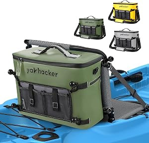 Kayak Cooler, Waterproof Seat Back Cooler for Kayaks with Lawn-Chair Style Seats, Kayak Accessori... | Amazon (US)