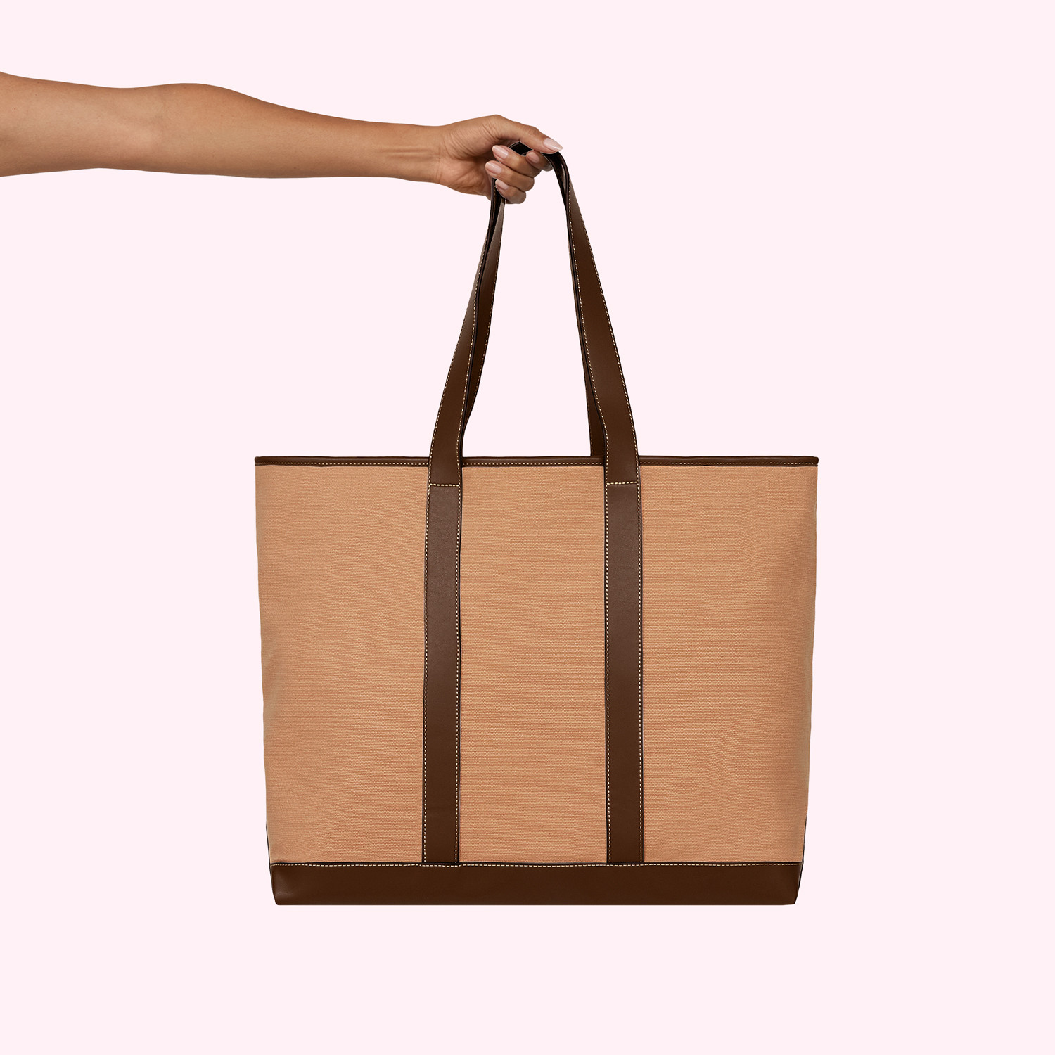 Honey Large Monogram Canvas Tote Bag | Stoney Clover Lane | Stoney Clover Lane