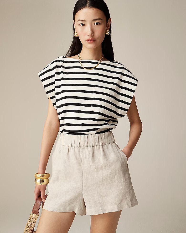 Tropez short in linen | J.Crew US