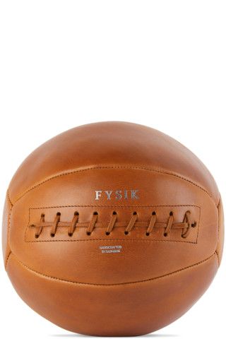 FYSIK - Brown Bonn Medicine Ball, 10 lb / 4.5 kg | SSENSE