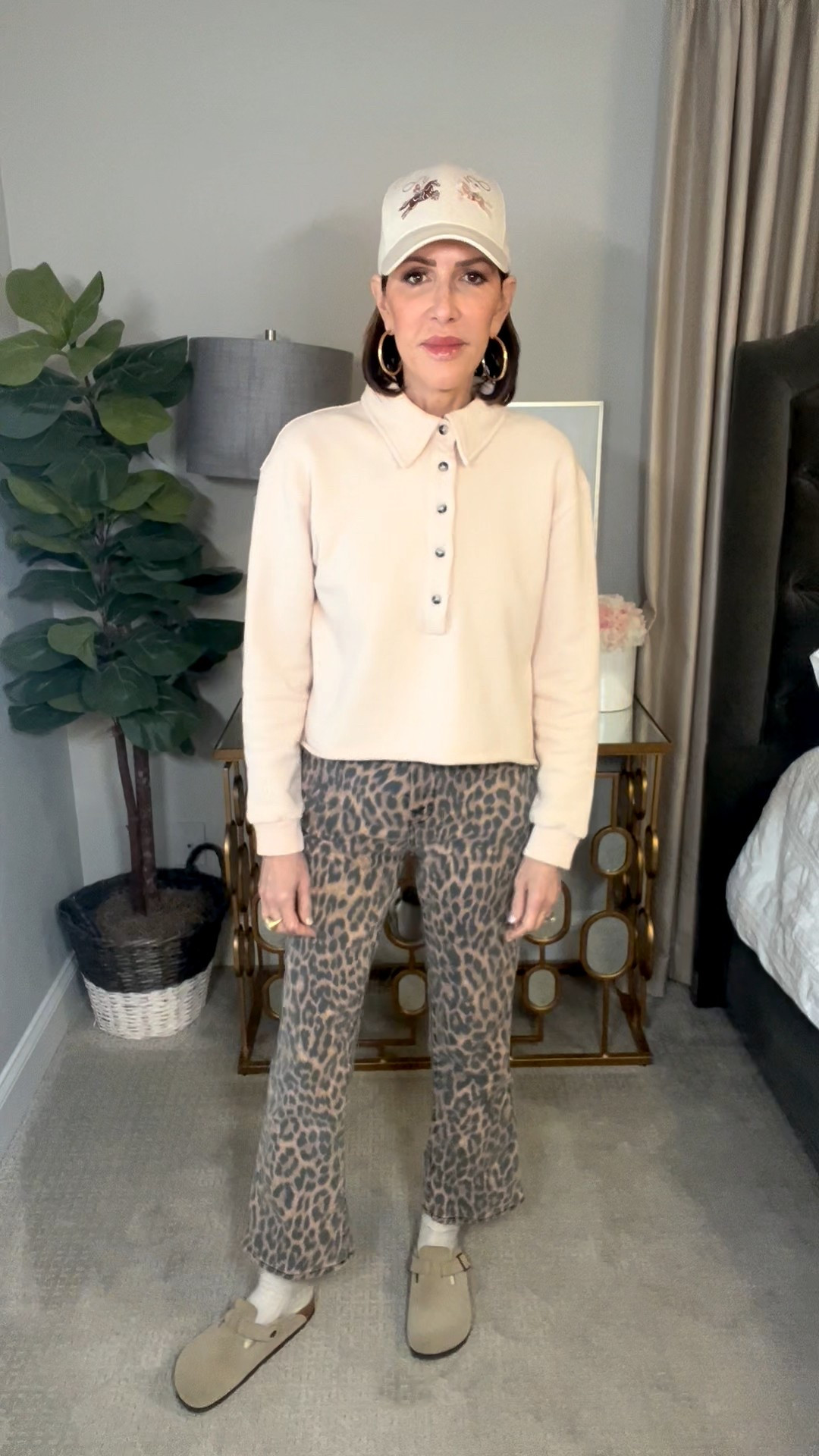 cream sweater, leopard pants, tan clogs, over 50 outfits 

#LTKootd #LTKOver40 #LTKSeasonal