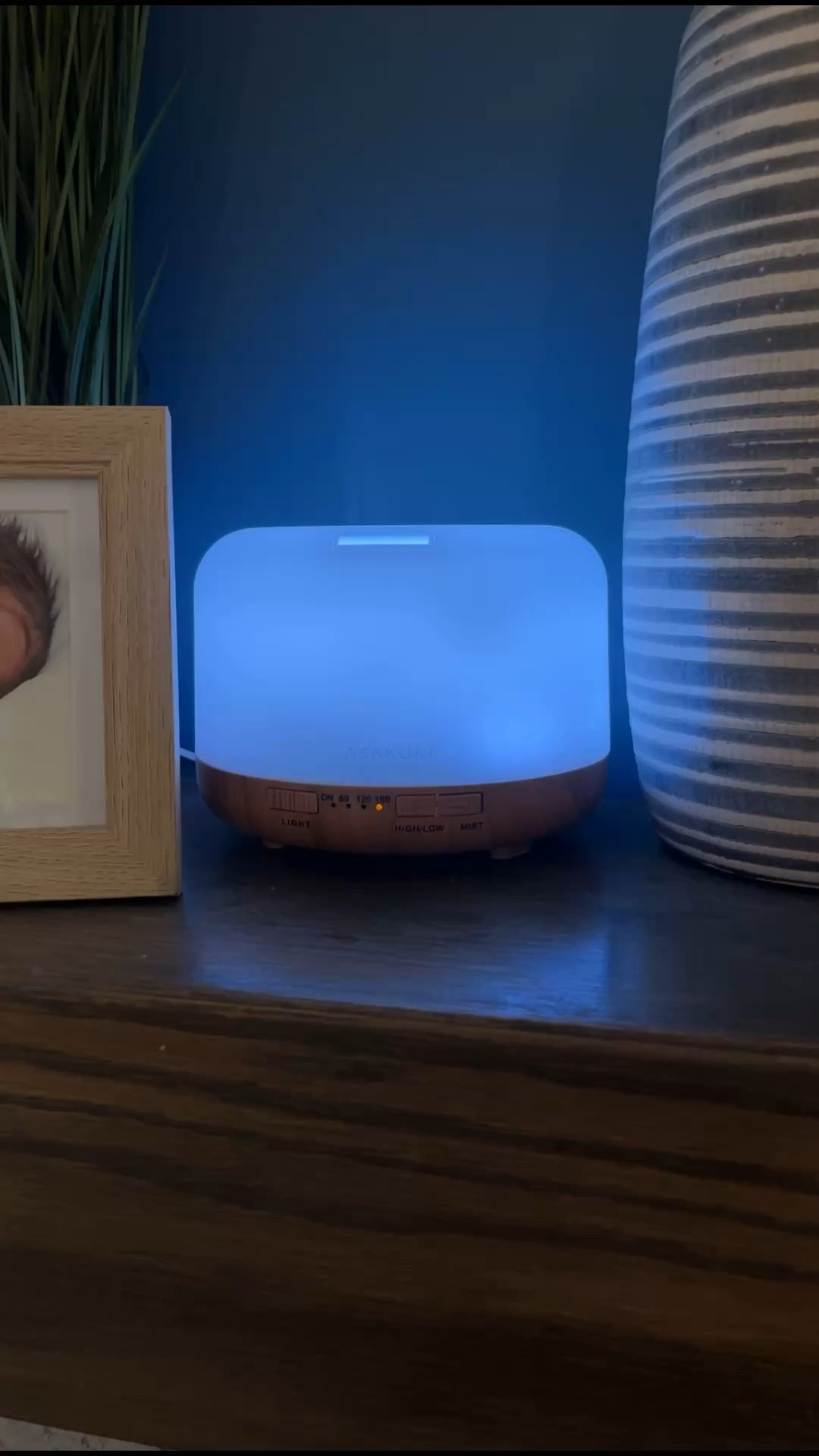 This diffuser is the best!
Remote, timer, changes colors and the smell is strong throughout the day!

#LTKdayinmylife #LTKmorningroutine #LTKmomlife