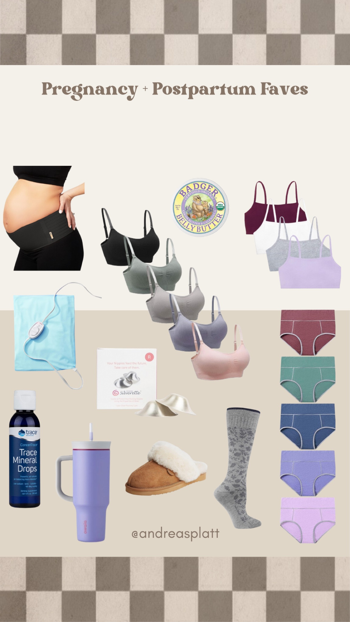 Everything I loved for pregnancy + what I am loving for postpartum so far. #pregnancy #postpartumm