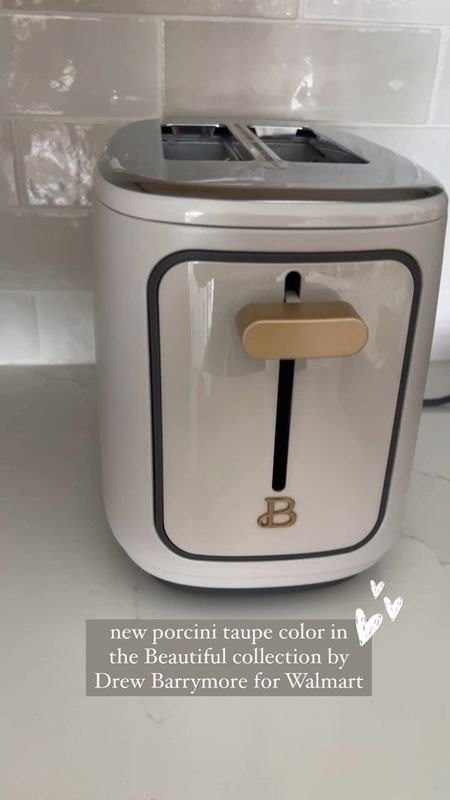 New Porcini Taupe color in the Beautiful line by Drew Barrymore for Walmart 
Obsessed with my new toaster. The color is so pretty and goes so well with my Cloe backsplash and quartz countertops  

#LTKfindsunder50 #LTKstyletip #LTKhome