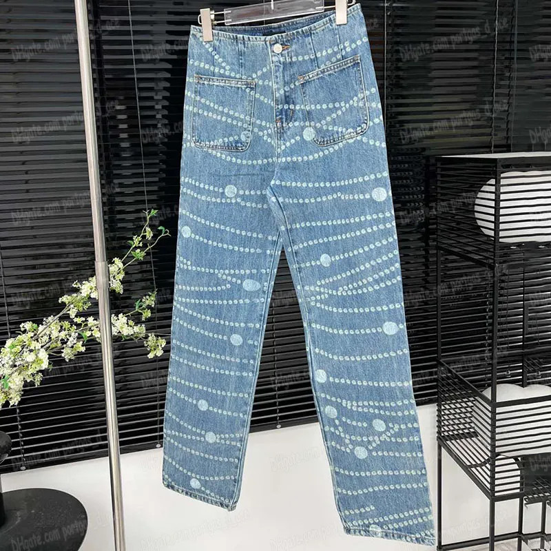 DHgate > Apparel > Women's Clothing > Women's Jeans > Printed Luxury Jeans Women Designer... | DHGate