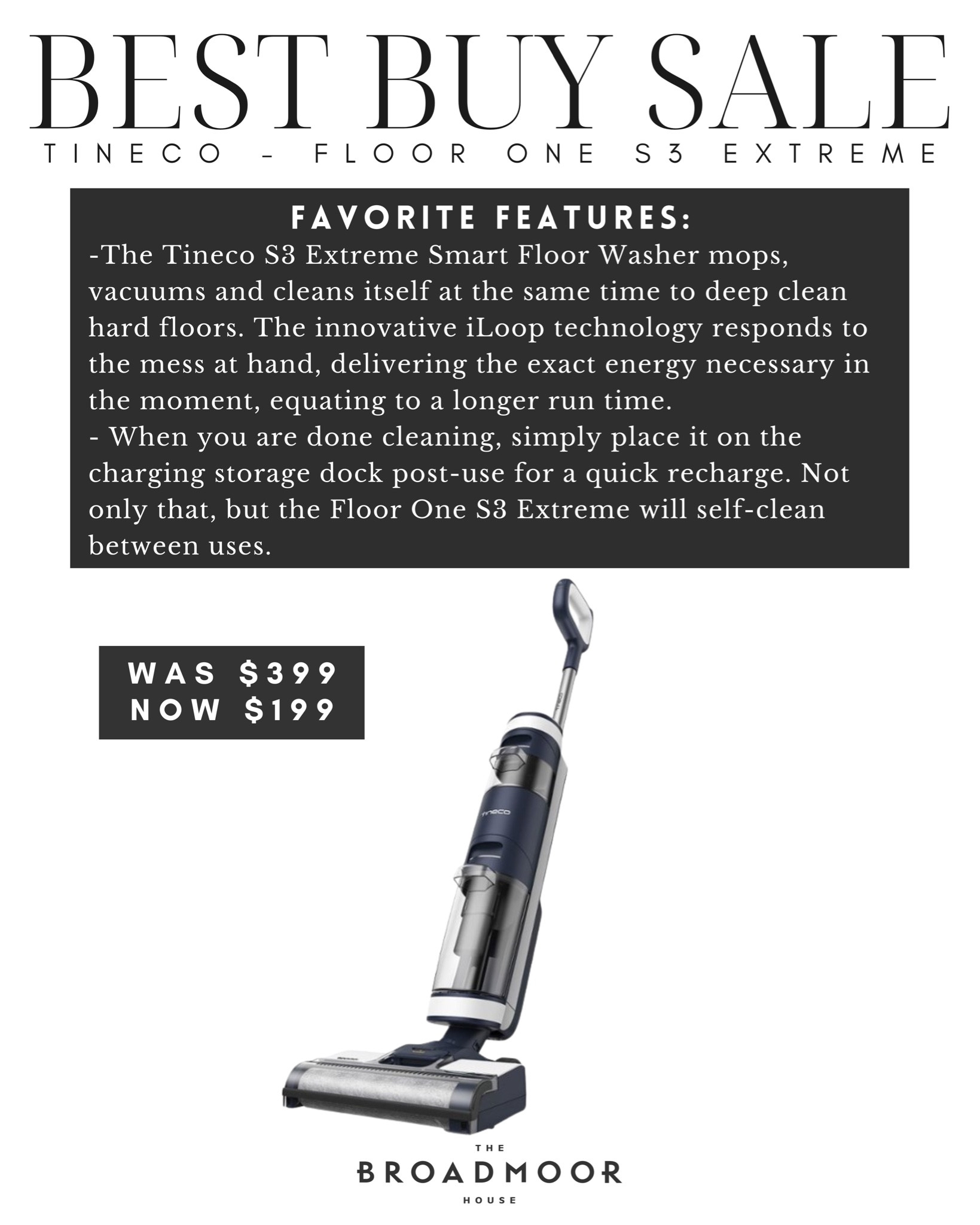 @BestBuy is having a Black Friday in July sale and my Tineco Floor One S3 Extreme is included!! #floorcare #evolutionofclean #bestbuypaidpartner

#LTKSeasonal #LTKSaleAlert #LTKHome
