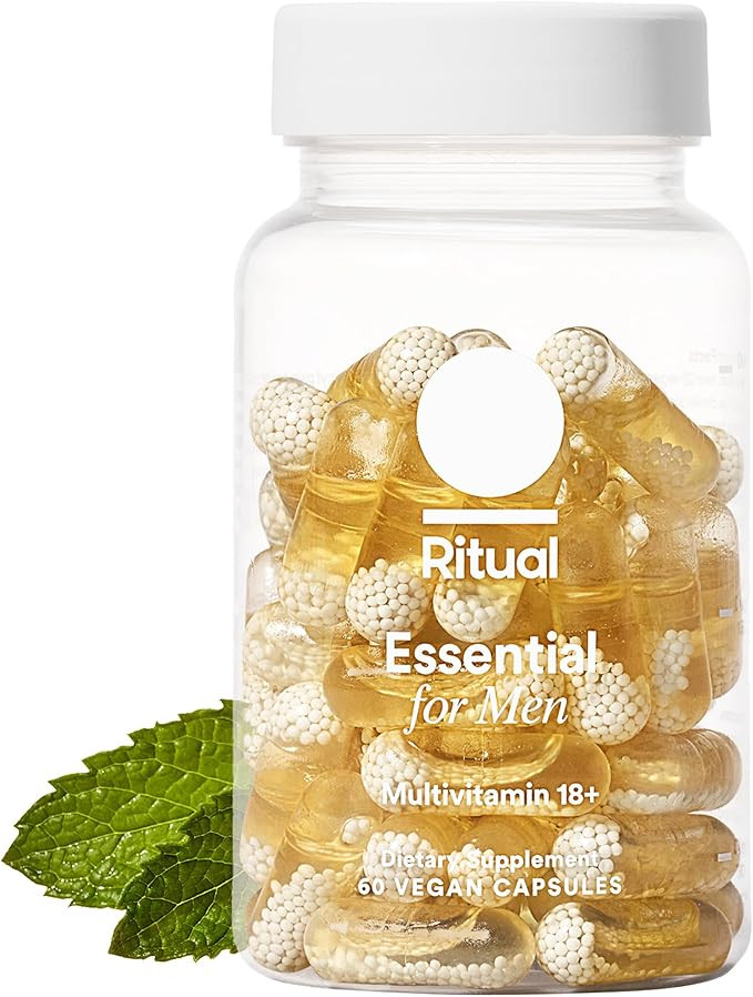 Ritual Multivitamin for Men 18+ with Zinc, Vitamin A and D3 for Immune Function Support*, Omega-3... | Amazon (US)