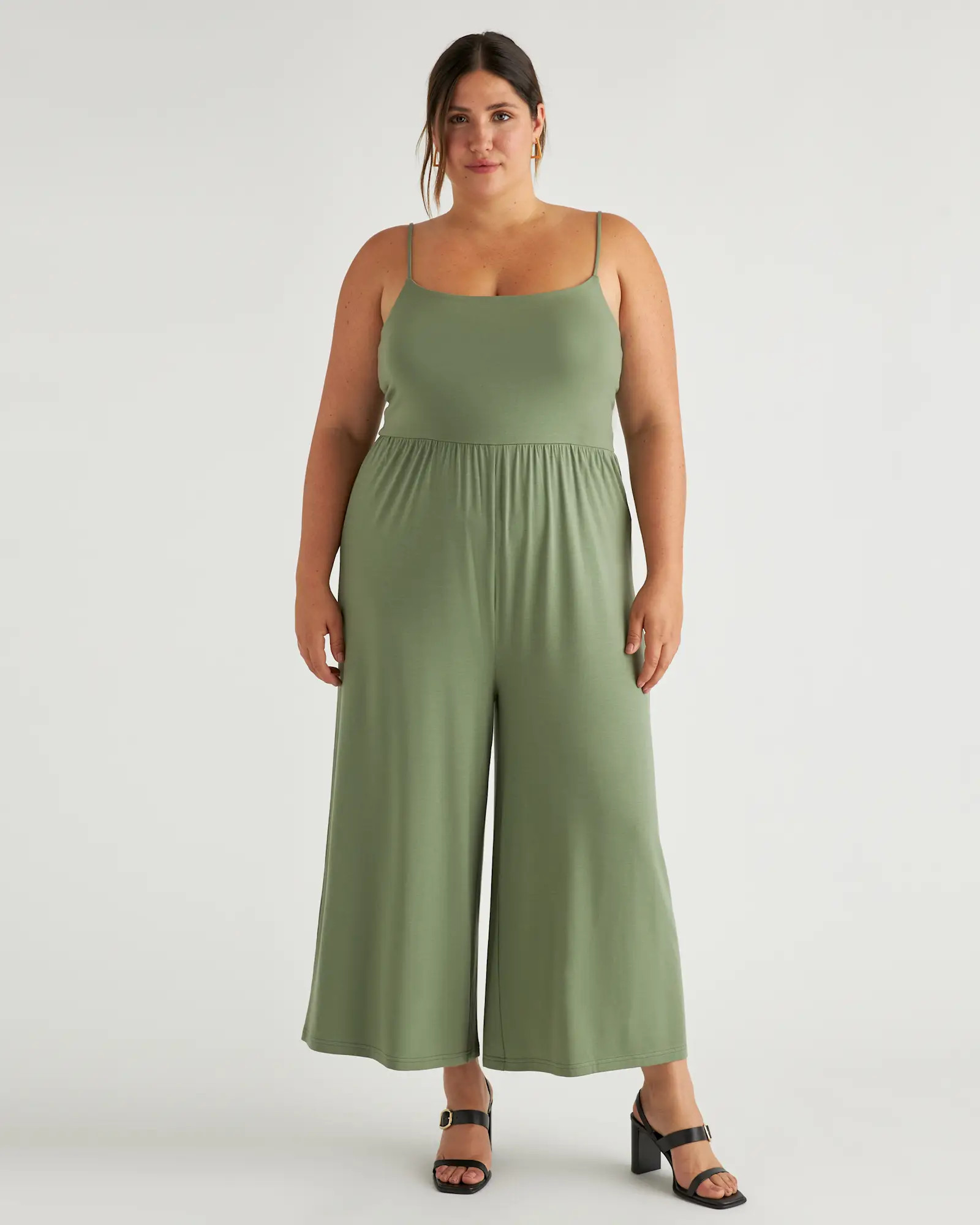 Tencel Jersey Wide Leg Jumpsuit | Quince