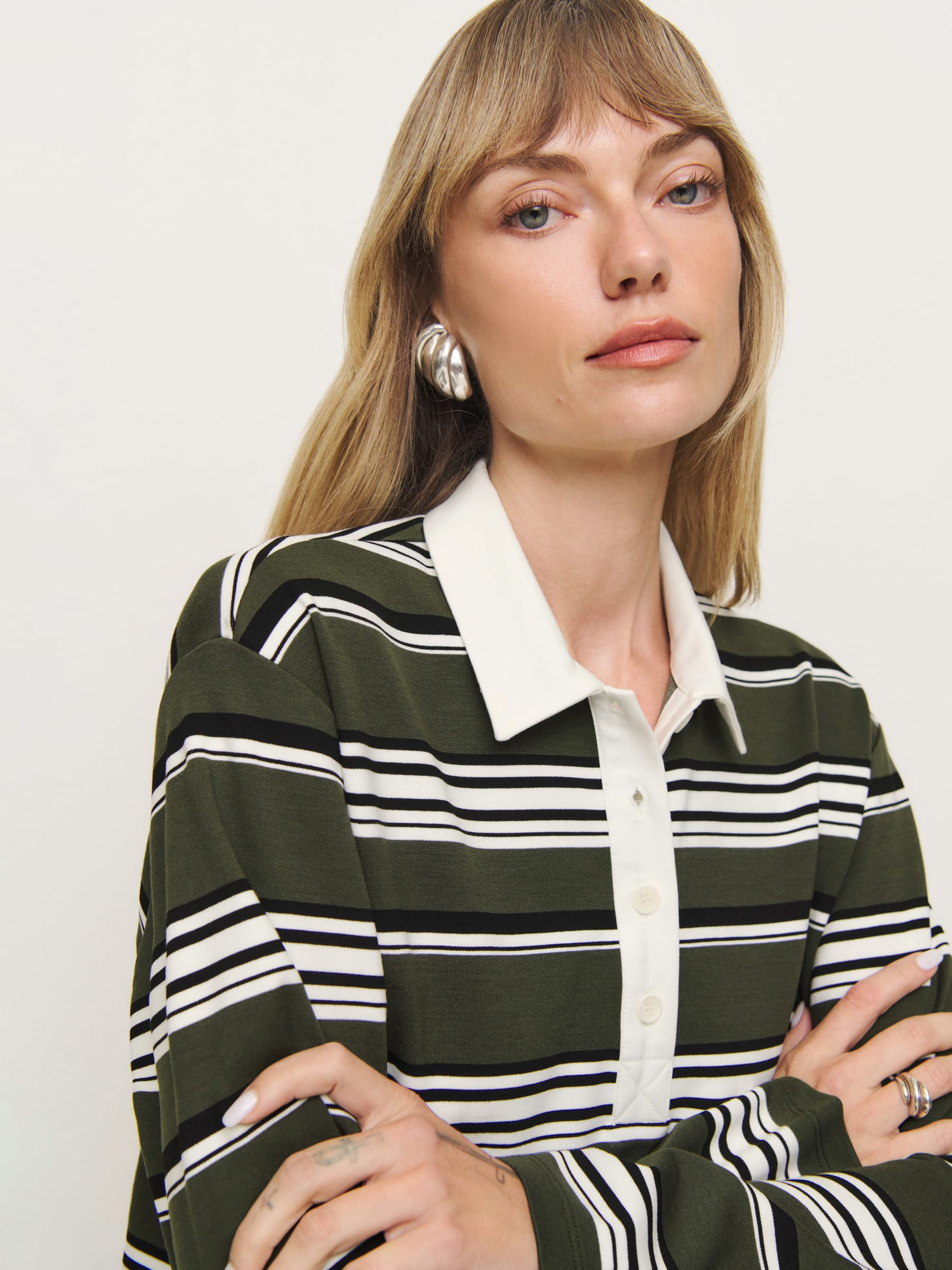 Anna Rugby Shirt | Reformation (Global)