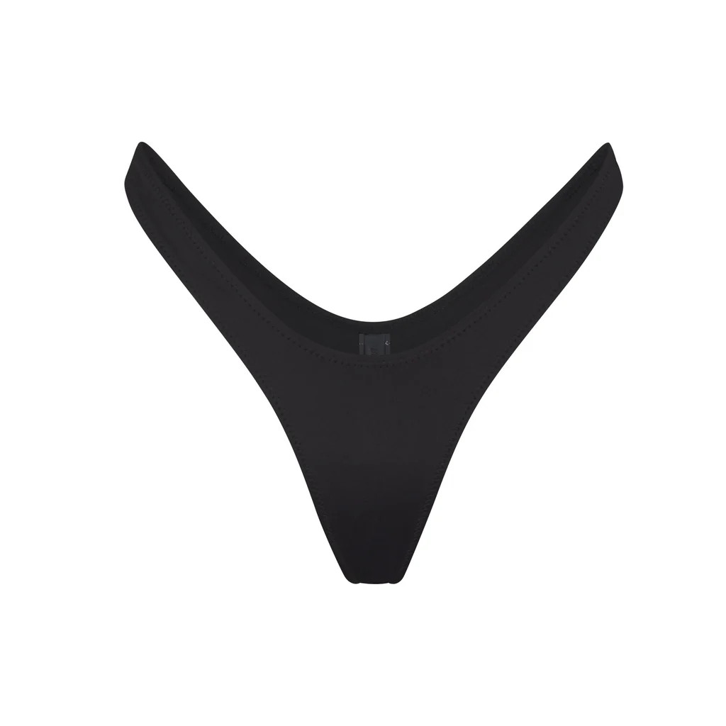 SWIM MICRO TANGA BIKINI BOTTOMS | ONYX | SKIMS (US)