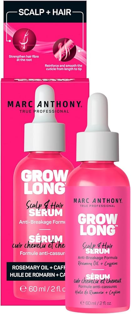Marc Anthony Grow Long Scalp & Hair Serum - Anti-Breakage Formula Nourish, Strengthen & Hydrate S... | Amazon (US)