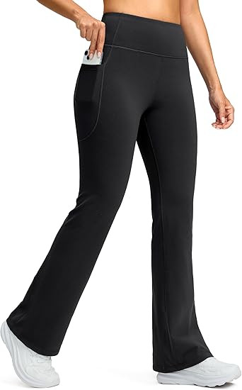 G Gradual Women's Fleece Lined Pants High Waist Winter Thermal Warm Flare Leggings Hiking Yoga Pa... | Amazon (US)