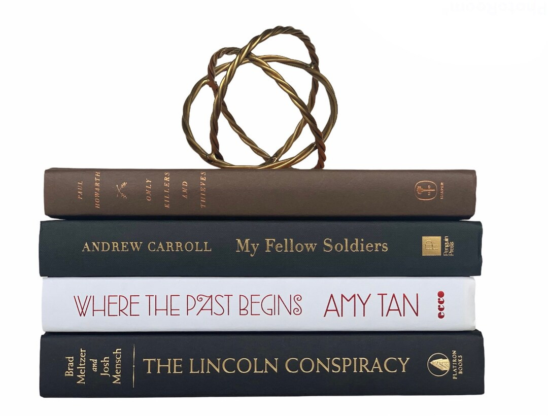 Black, White and Brown Books - Decorative Books - Staging Books - Book Bundle - Home Decor Books ... | Etsy (US)