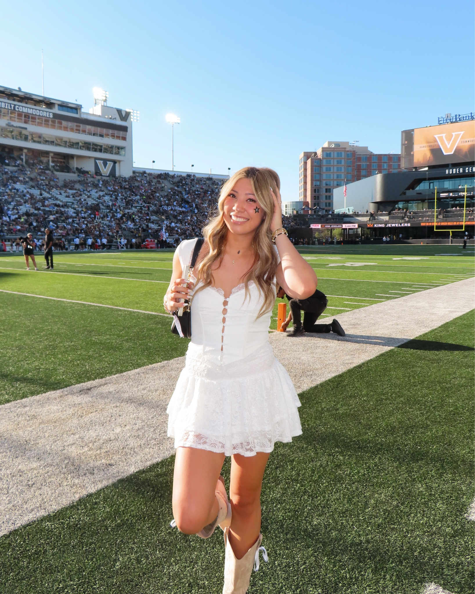 gameday outfit!! #gameday #outfit #vanderbilt #edikted #amazon
