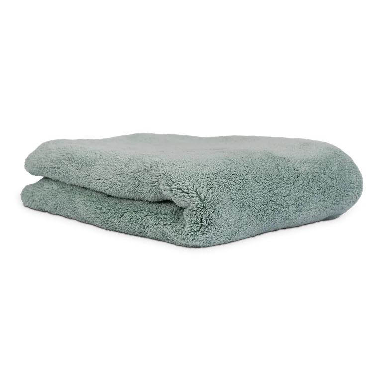 Chemical Guys MIC529 Ultimate Super Plush Drying Towel, Olive Green, 1 Piece, (25"x30") | Walmart (US)
