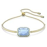 SWAROVSKI Orbita bracelet, Octagon cut crystal, Multicolored, Gold-tone Finish | Amazon (US)