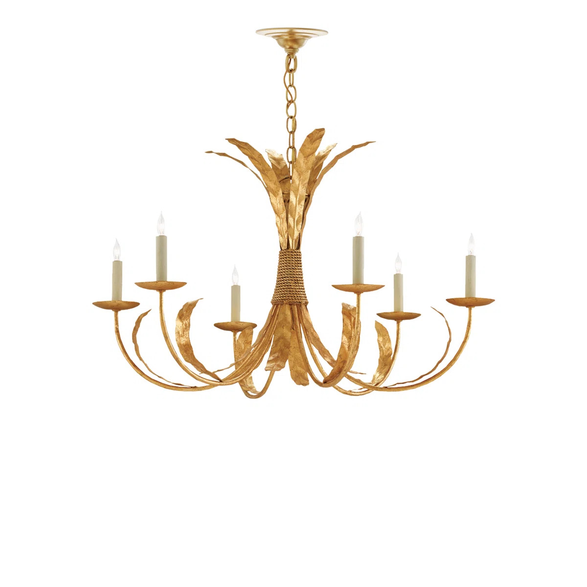 Bette 6 - Light Wrought Iron Dimmable Classic / Traditional Chandelier | Wayfair North America