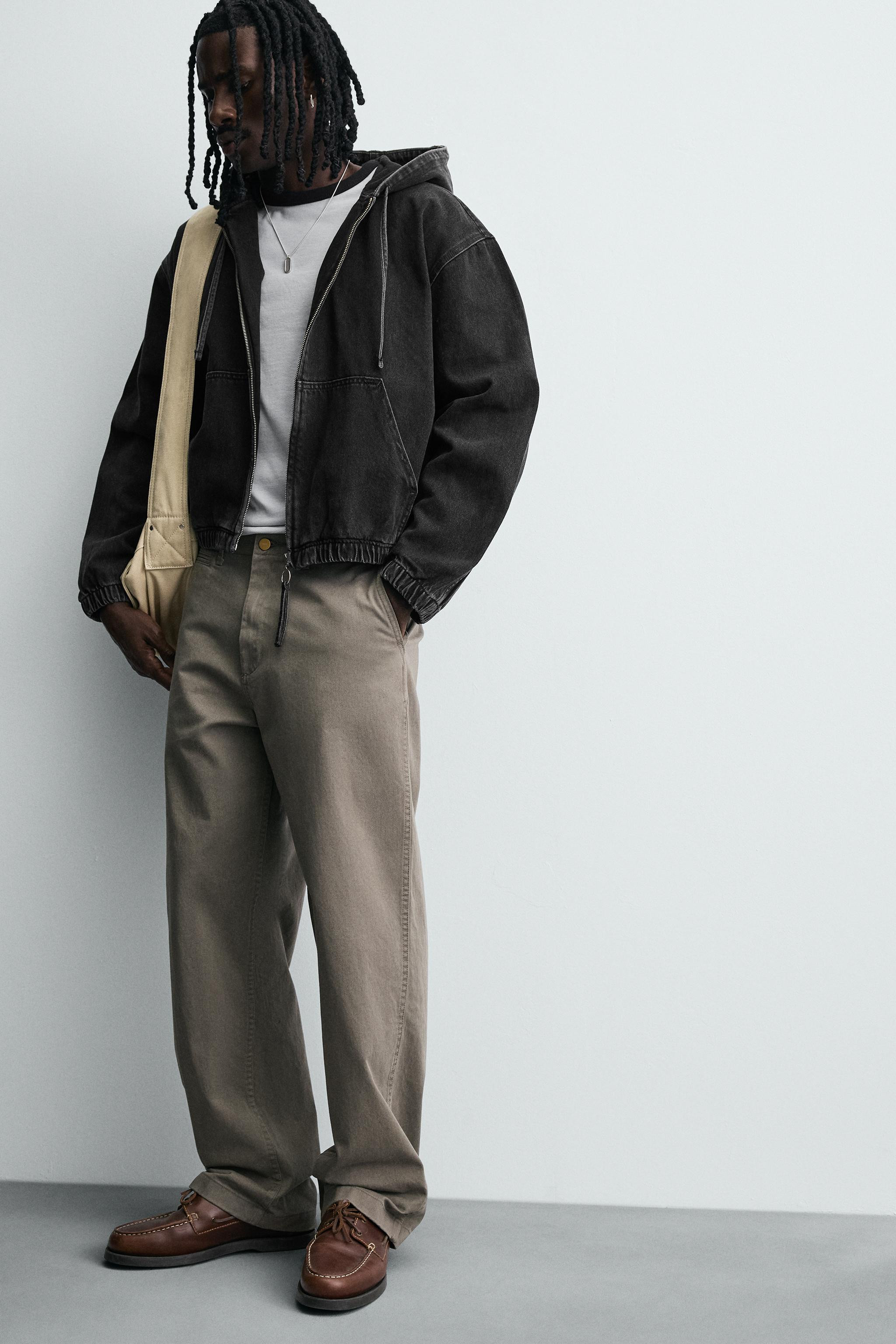 WASHED HOODED JACKET | Zara US