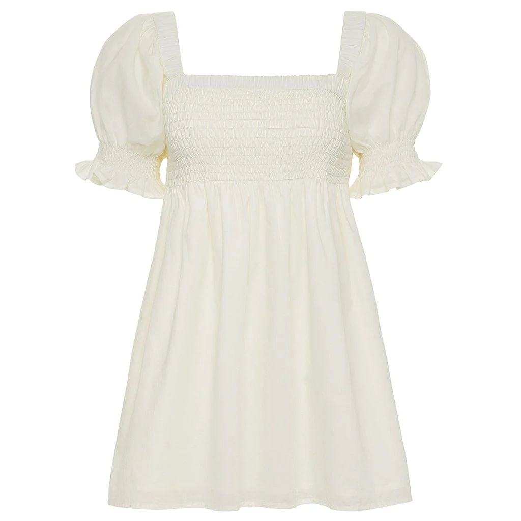 Cream Marcela Dress | Montce