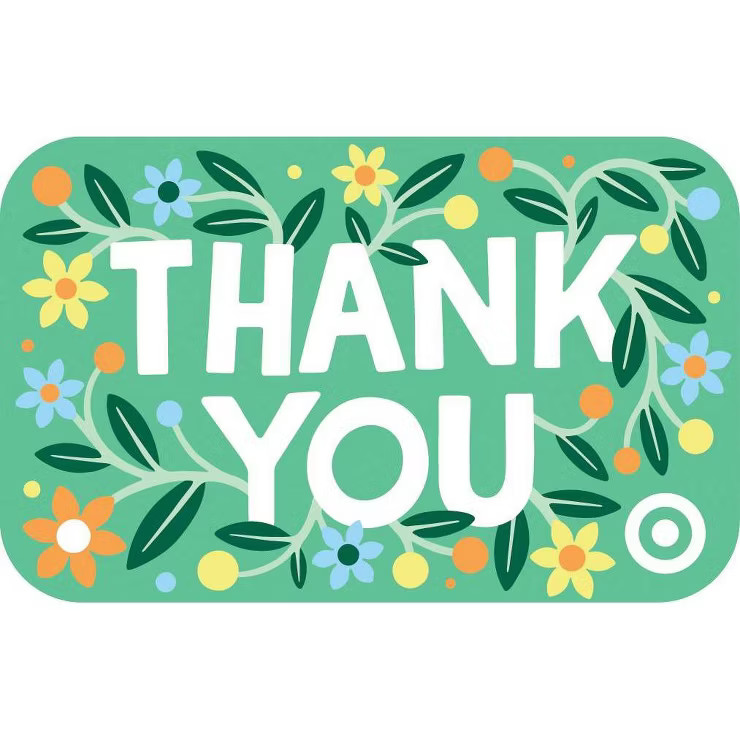 Thank You Greenery Target GiftCard | Target