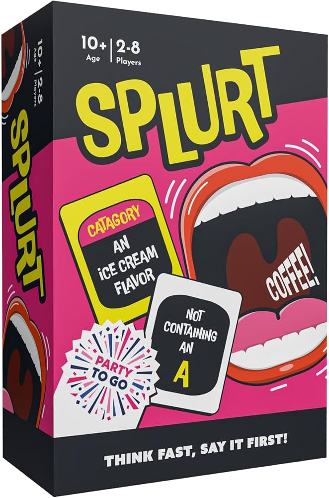 Gamewright - Party to Go - Splurt - Think Fast | Amazon (US)