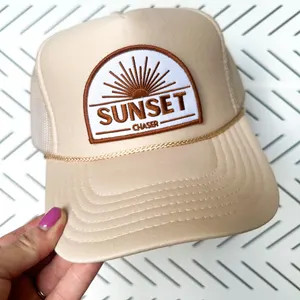 Sunset Chaser Patch Trucker Hat | Etsy (Global)
