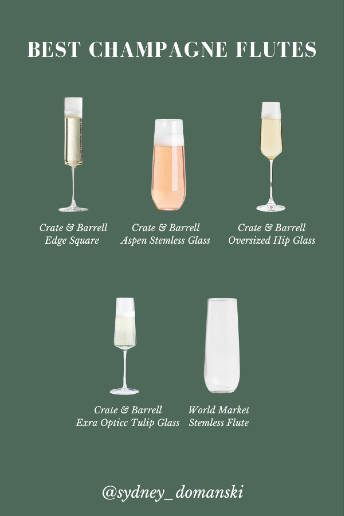 MY favorite Champagne Flutes!! I love a good cocktail and drinking out of the correct champagne flute is important! These are some of my favorite champagne flutes I’ve found this season!

#LTKSeasonal #LTKhome