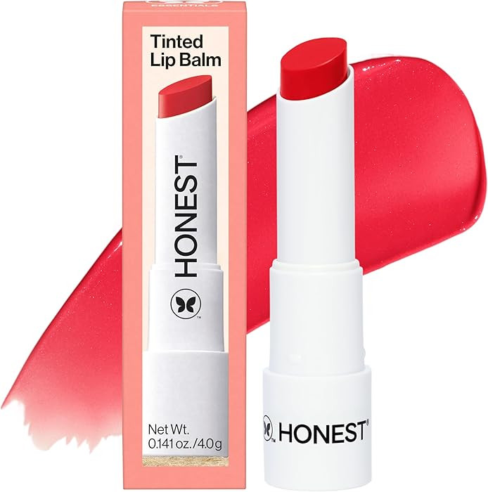 Honest Beauty Moisturizing Vegan Tinted Lip Balm | Antioxidant-rich Acai Extracts + Avocado Oil |... | Amazon (US)