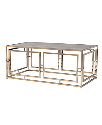 Simondley Faux Marble Cocktail Table | Macys (US)