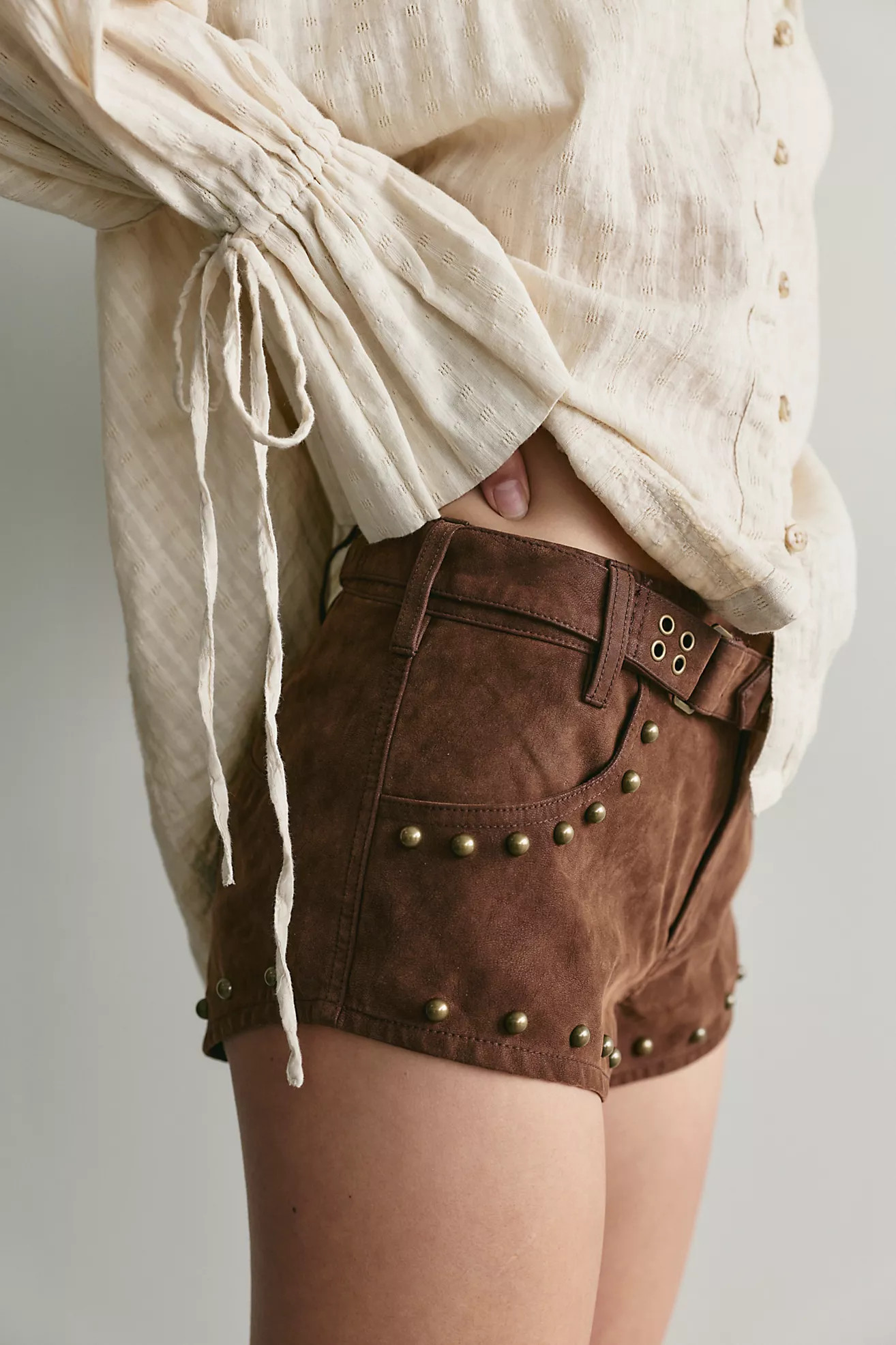 We The Free The Cool Kid Suede Micro Shorts | Free People (Global - UK&FR Excluded)