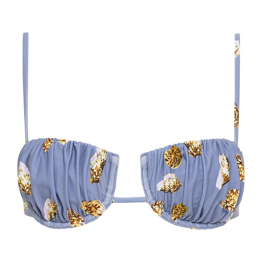Shell Petal Bikini Top | Larroude