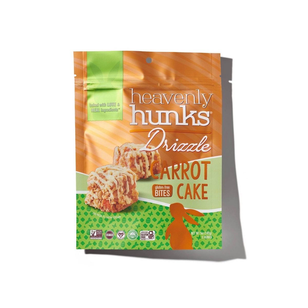 Heavenly Hunks Drizzle Carrot Cake Bites - 5oz | Target