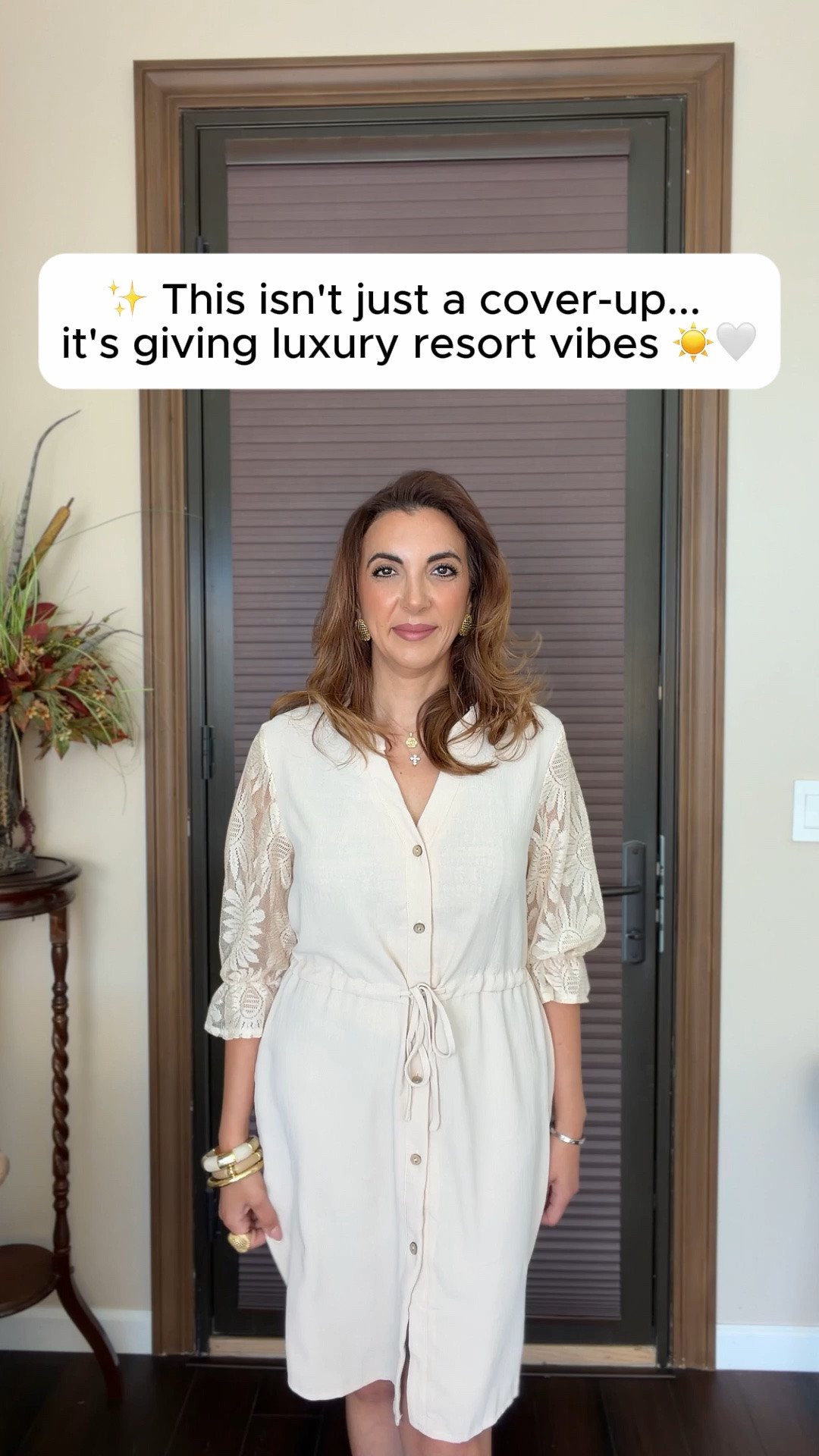Vacation packing tip: bring the piece that does it all ✈️🤍

This lightweight cover-up is one of those travel essentials that works beyond the beach. Throw it on over a swimsuit, style it as a casual dress, or wear it as an easy layer for vacation days when you want to look put together with minimal effort.

Definitely coming with me on my next getaway 🌴

#LTKootd #LTKSaleAlert #LTKU