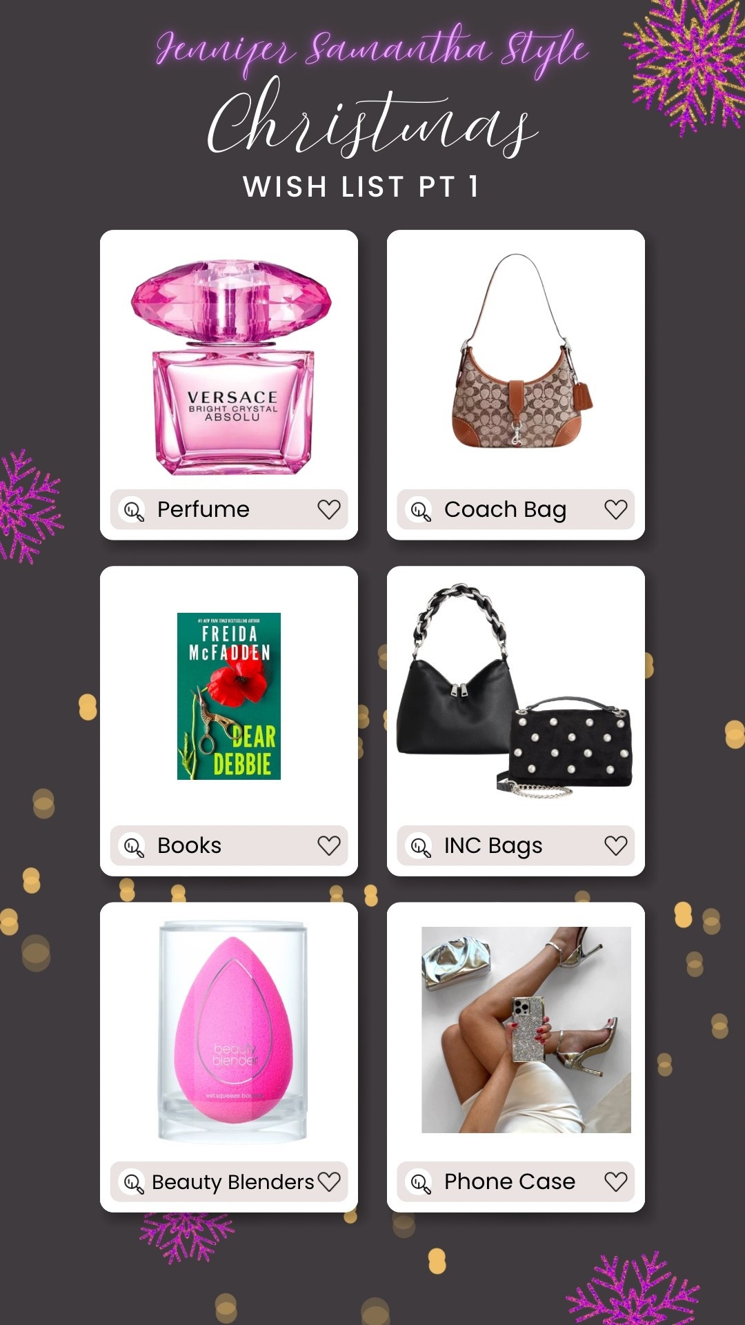 My Christmas wishlist part 1 

#LTKGiftGuide #LTKHoliday #LTKCyberWeek